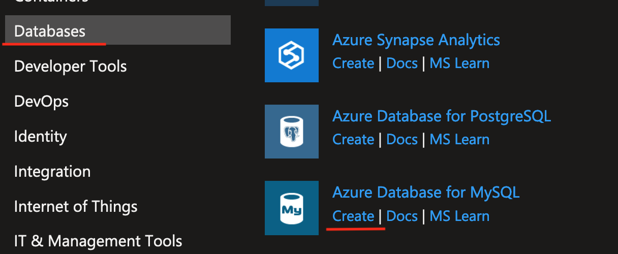 AzureDbMySqlCreateChoice